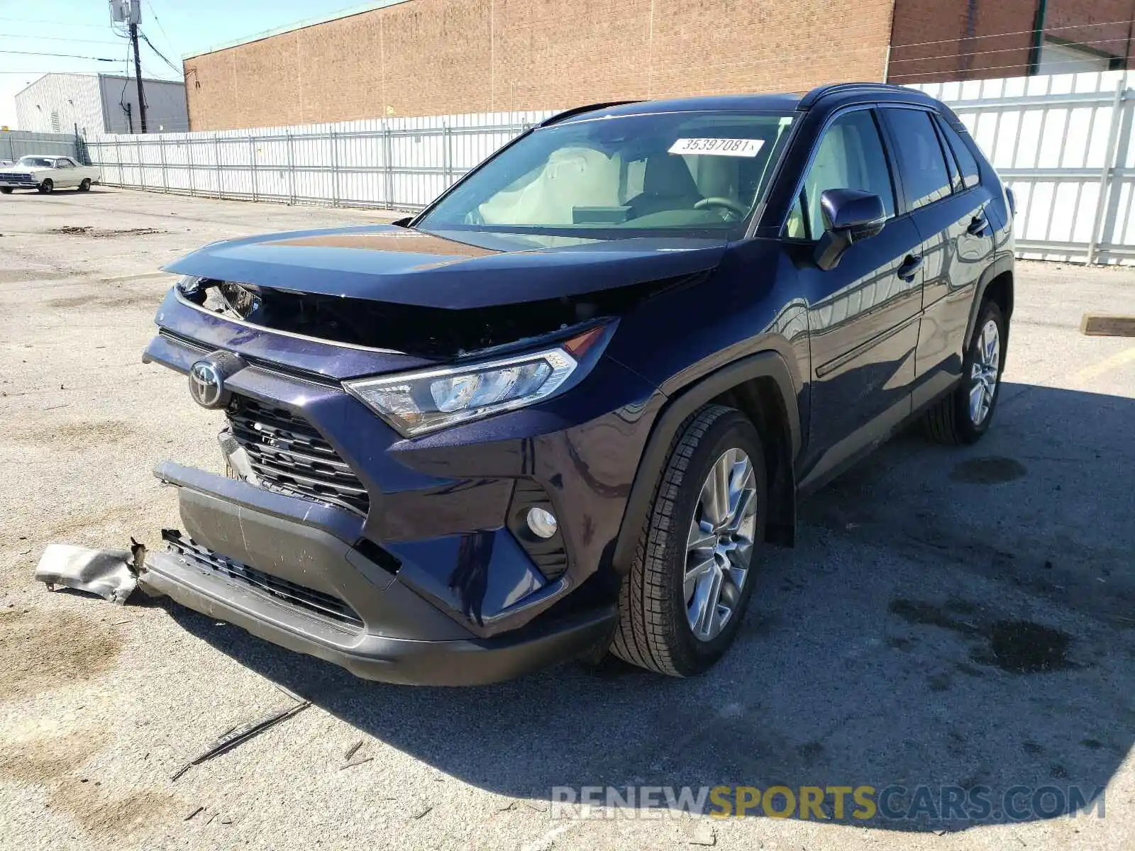 2 Photograph of a damaged car JTMA1RFV1MD532123 TOYOTA RAV4 2021