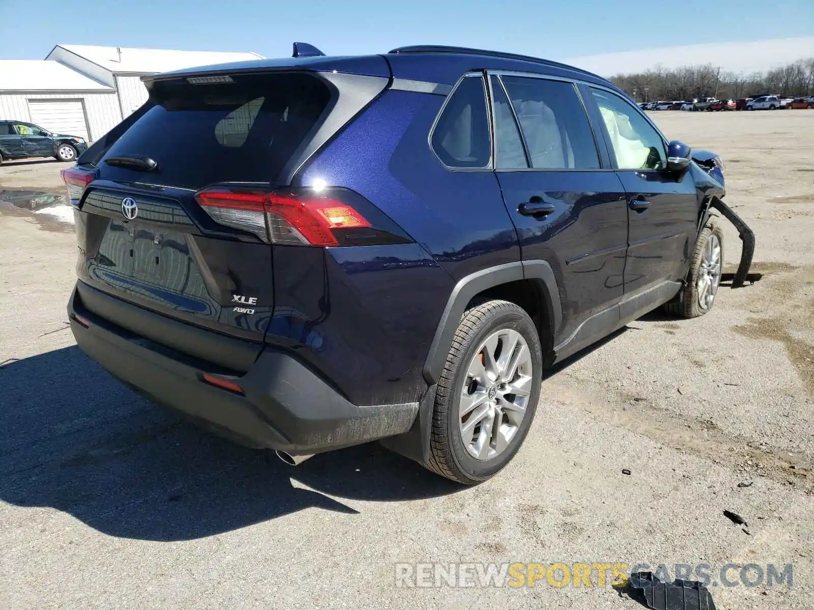 4 Photograph of a damaged car JTMA1RFV1MD532123 TOYOTA RAV4 2021