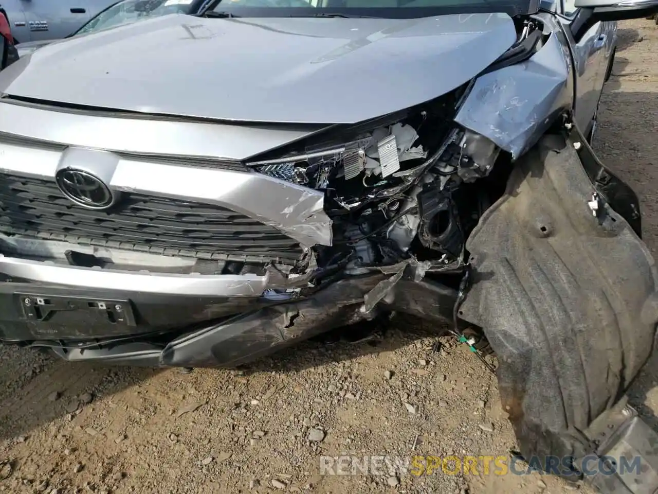 9 Photograph of a damaged car JTMA1RFV2MD069943 TOYOTA RAV4 2021