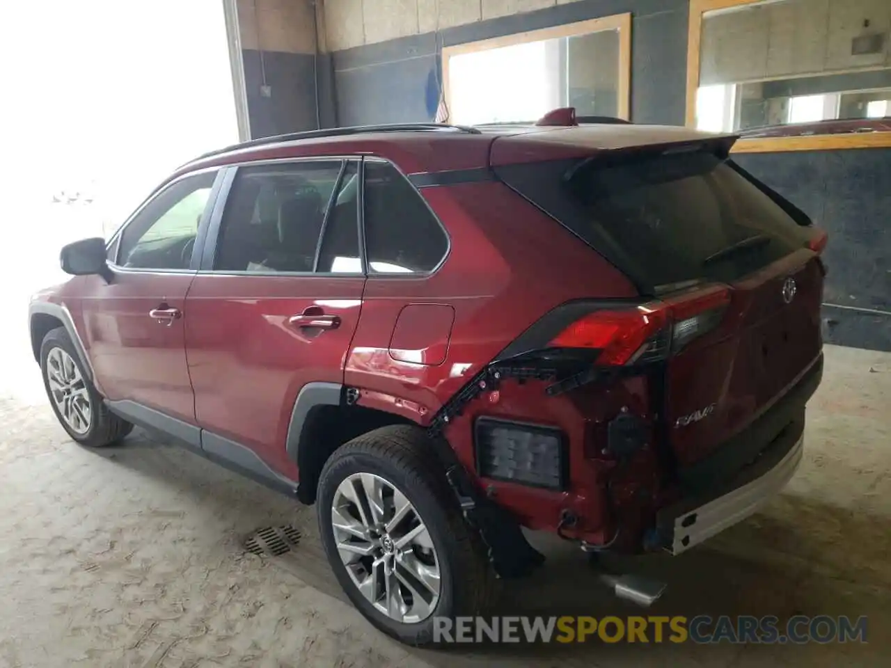 3 Photograph of a damaged car JTMA1RFV2MD070381 TOYOTA RAV4 2021