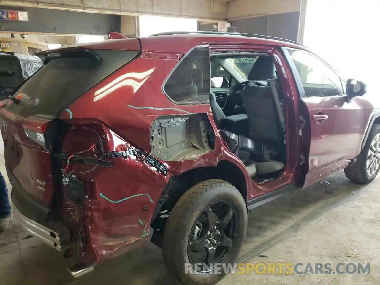 9 Photograph of a damaged car JTMA1RFV2MD070381 TOYOTA RAV4 2021