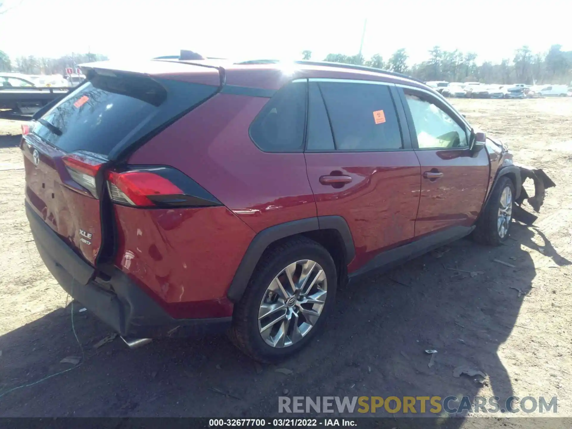 4 Photograph of a damaged car JTMA1RFV2MD074706 TOYOTA RAV4 2021