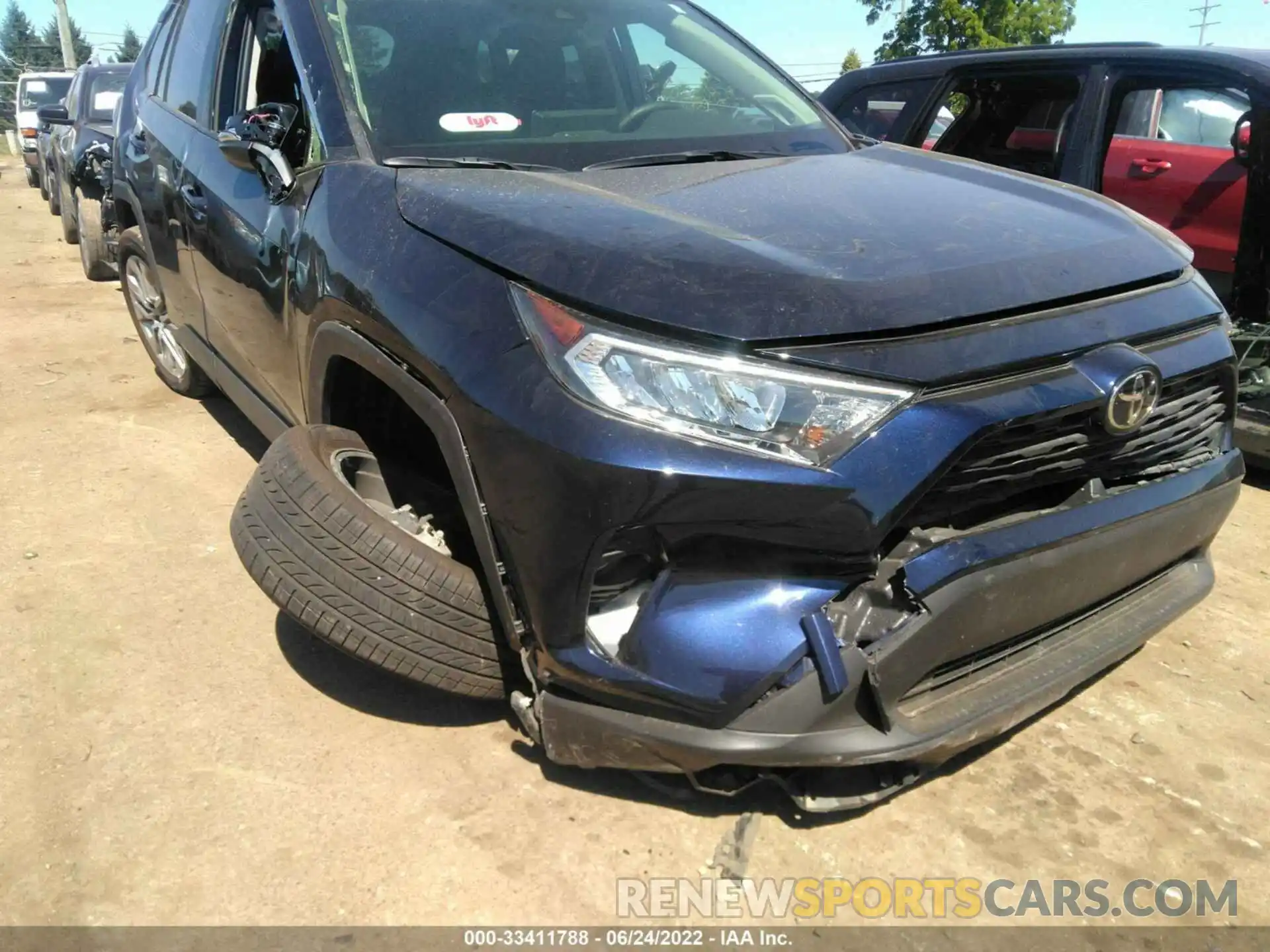 6 Photograph of a damaged car JTMA1RFV2MD082823 TOYOTA RAV4 2021