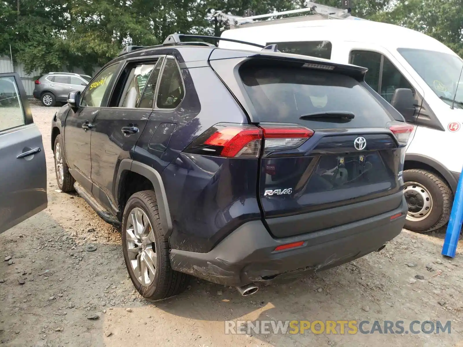 3 Photograph of a damaged car JTMA1RFV6MD078290 TOYOTA RAV4 2021