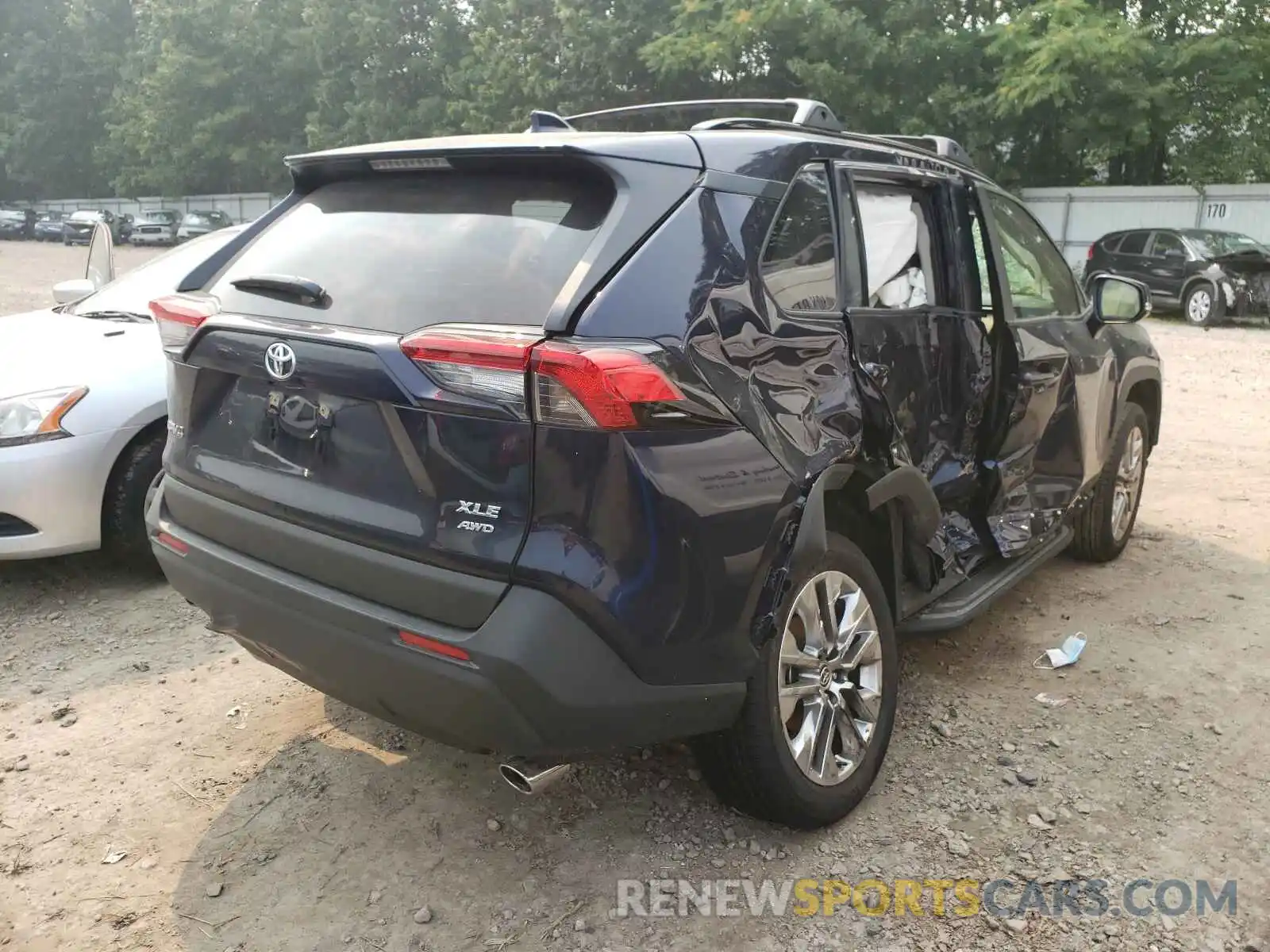 4 Photograph of a damaged car JTMA1RFV6MD078290 TOYOTA RAV4 2021