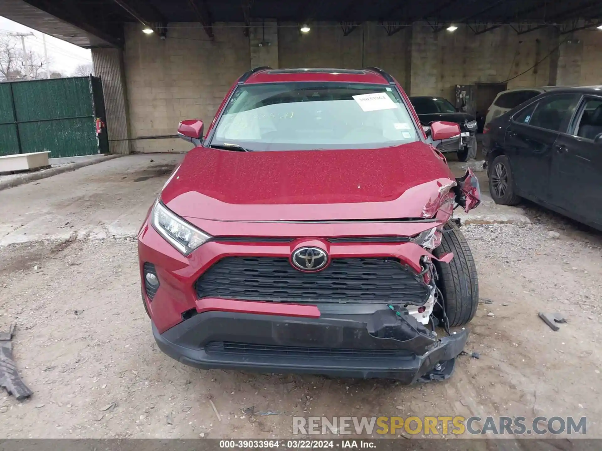 12 Photograph of a damaged car JTMA1RFV6MD084266 TOYOTA RAV4 2021