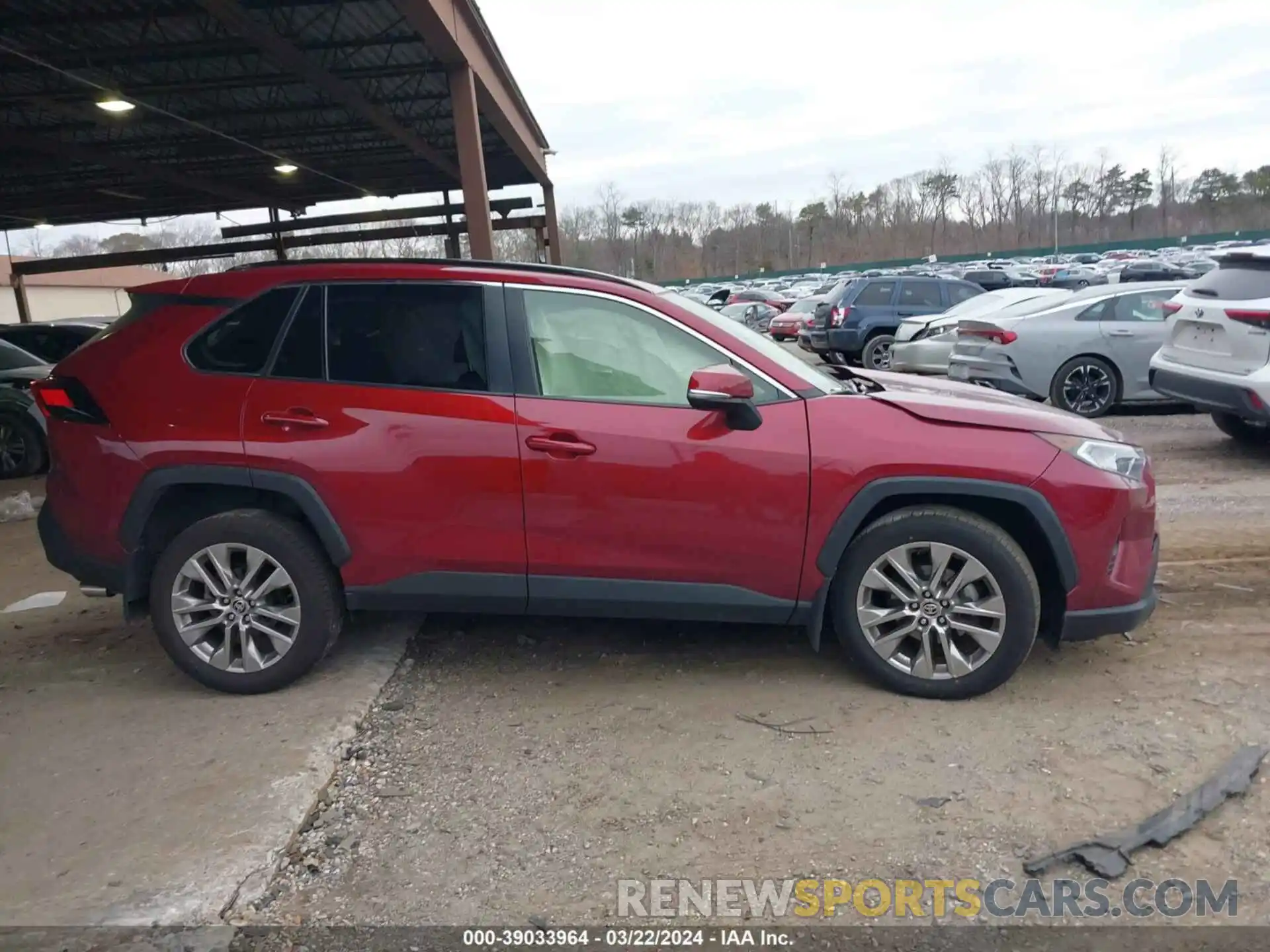 13 Photograph of a damaged car JTMA1RFV6MD084266 TOYOTA RAV4 2021