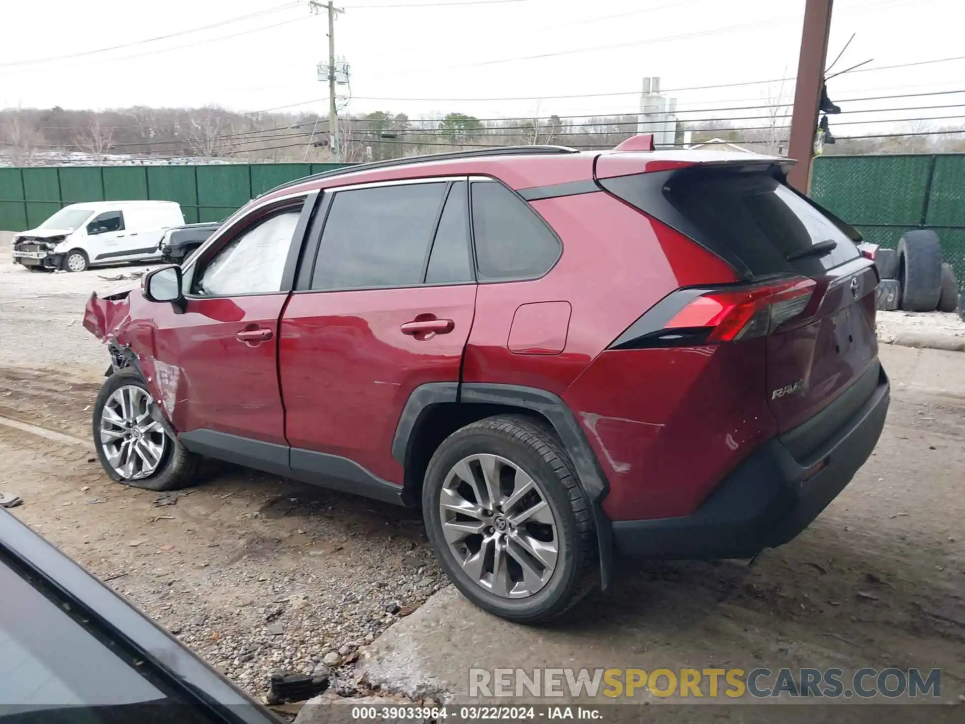 14 Photograph of a damaged car JTMA1RFV6MD084266 TOYOTA RAV4 2021