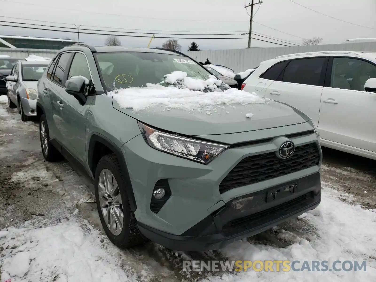 1 Photograph of a damaged car JTMA1RFV6MD531954 TOYOTA RAV4 2021