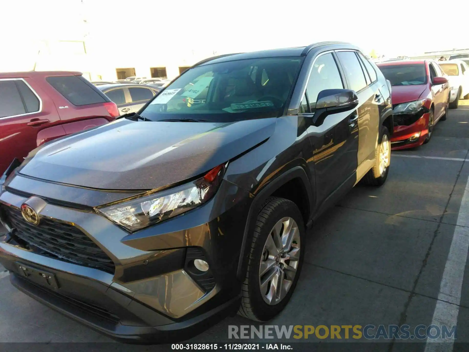 2 Photograph of a damaged car JTMA1RFV7MD069064 TOYOTA RAV4 2021