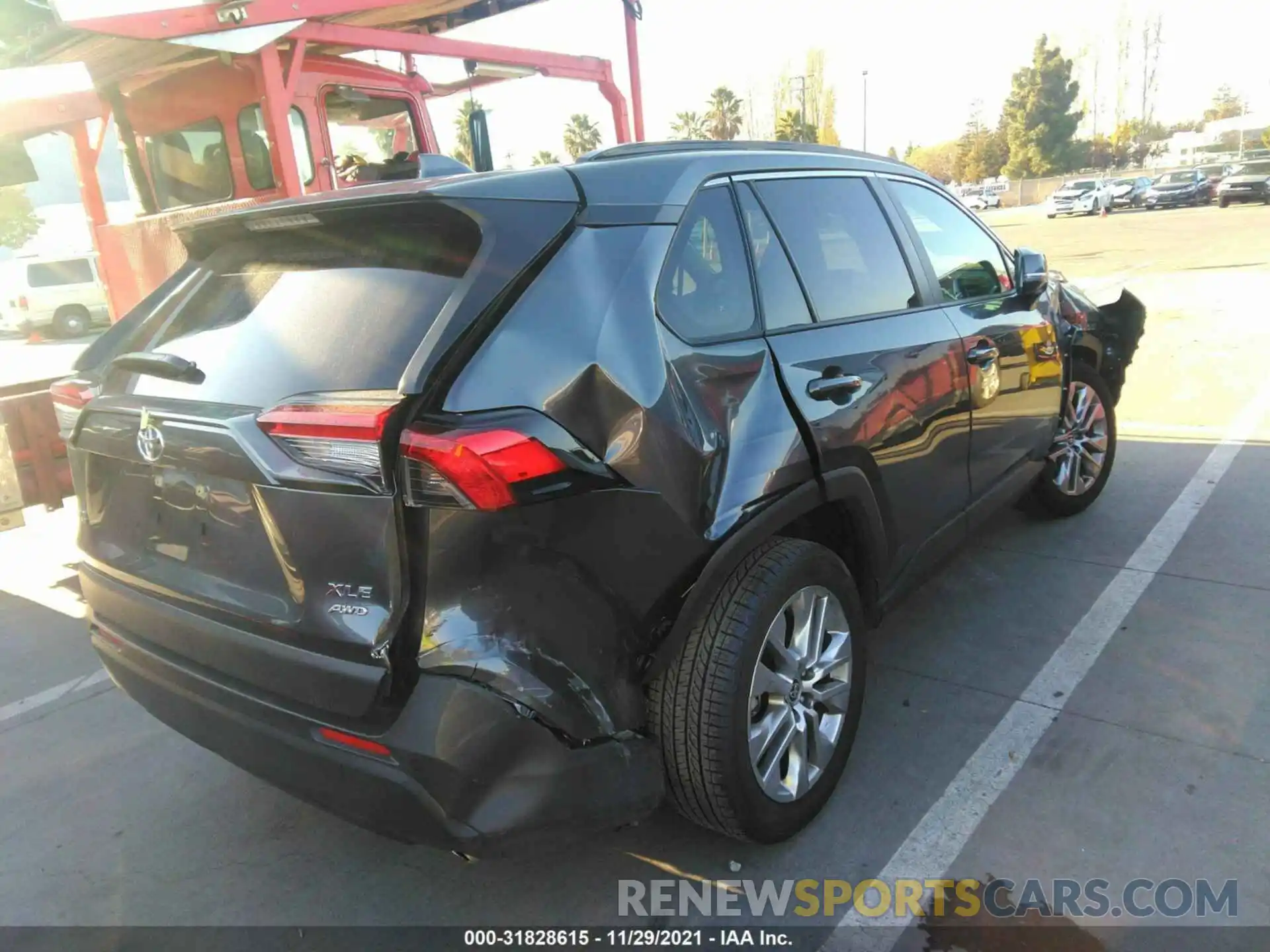 4 Photograph of a damaged car JTMA1RFV7MD069064 TOYOTA RAV4 2021