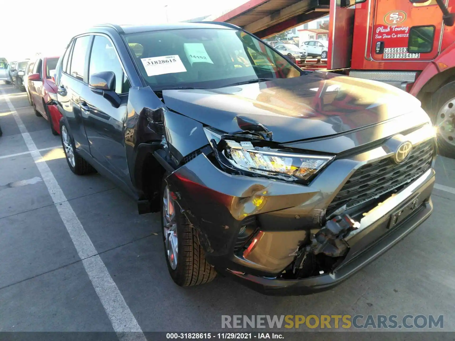 6 Photograph of a damaged car JTMA1RFV7MD069064 TOYOTA RAV4 2021