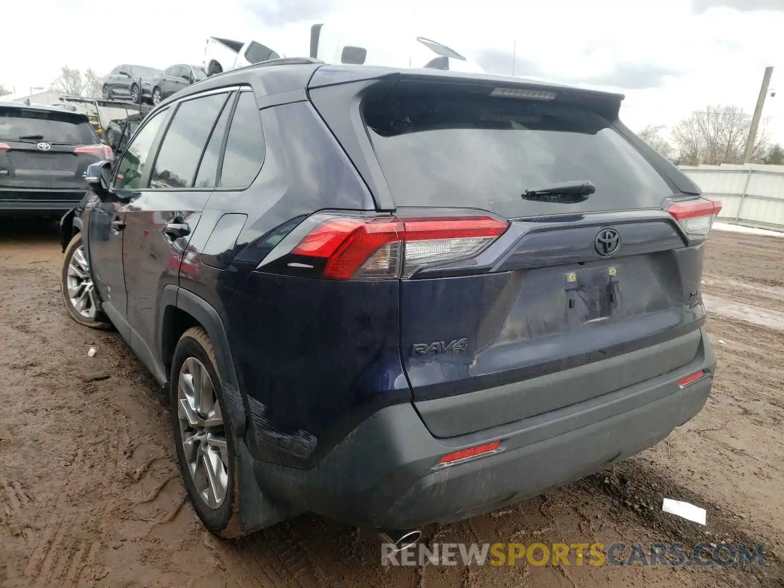 3 Photograph of a damaged car JTMA1RFV7MD073650 TOYOTA RAV4 2021