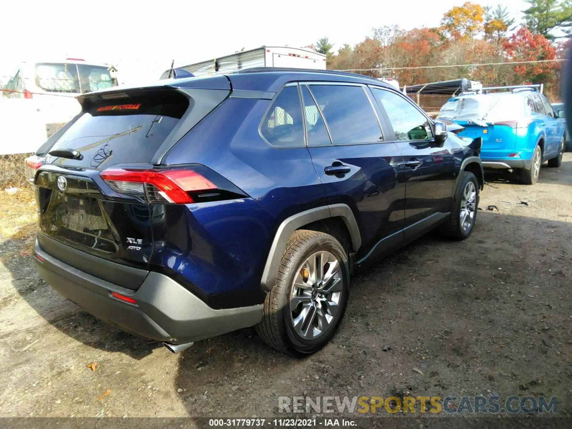 4 Photograph of a damaged car JTMA1RFVXMD074288 TOYOTA RAV4 2021