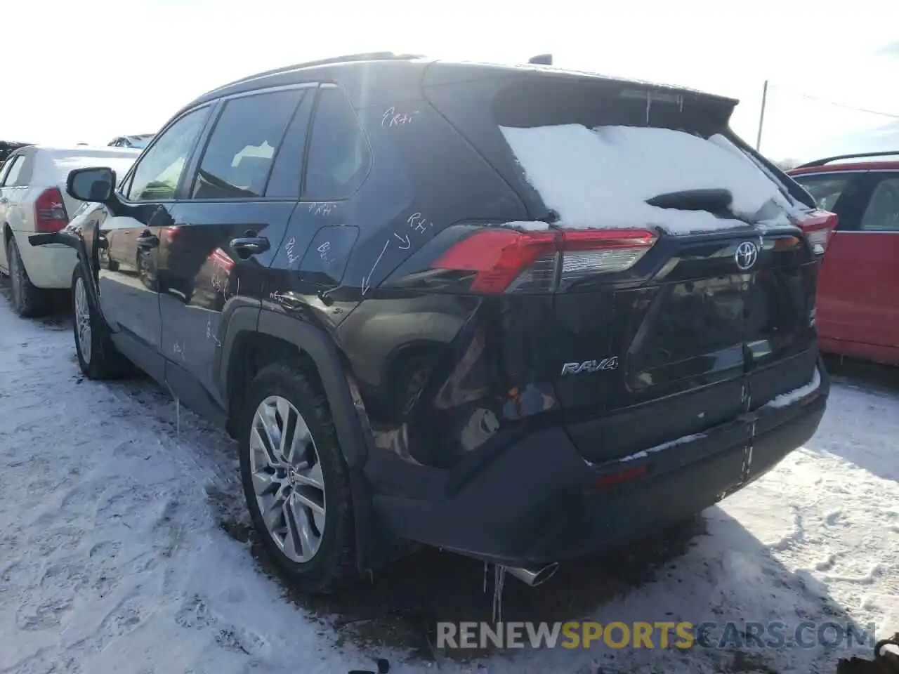 3 Photograph of a damaged car JTMA1RFVXMD076851 TOYOTA RAV4 2021