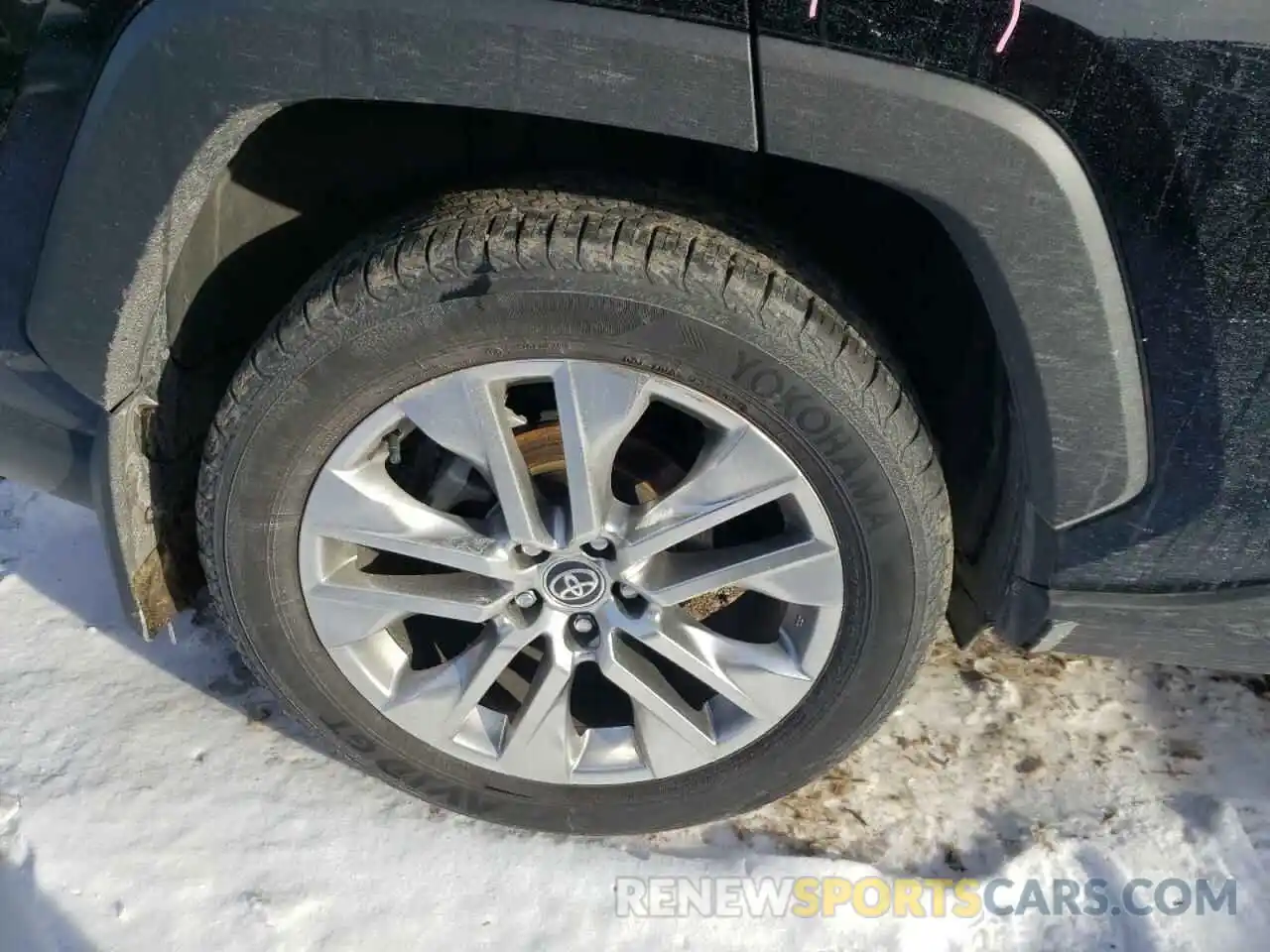 9 Photograph of a damaged car JTMA1RFVXMD076851 TOYOTA RAV4 2021