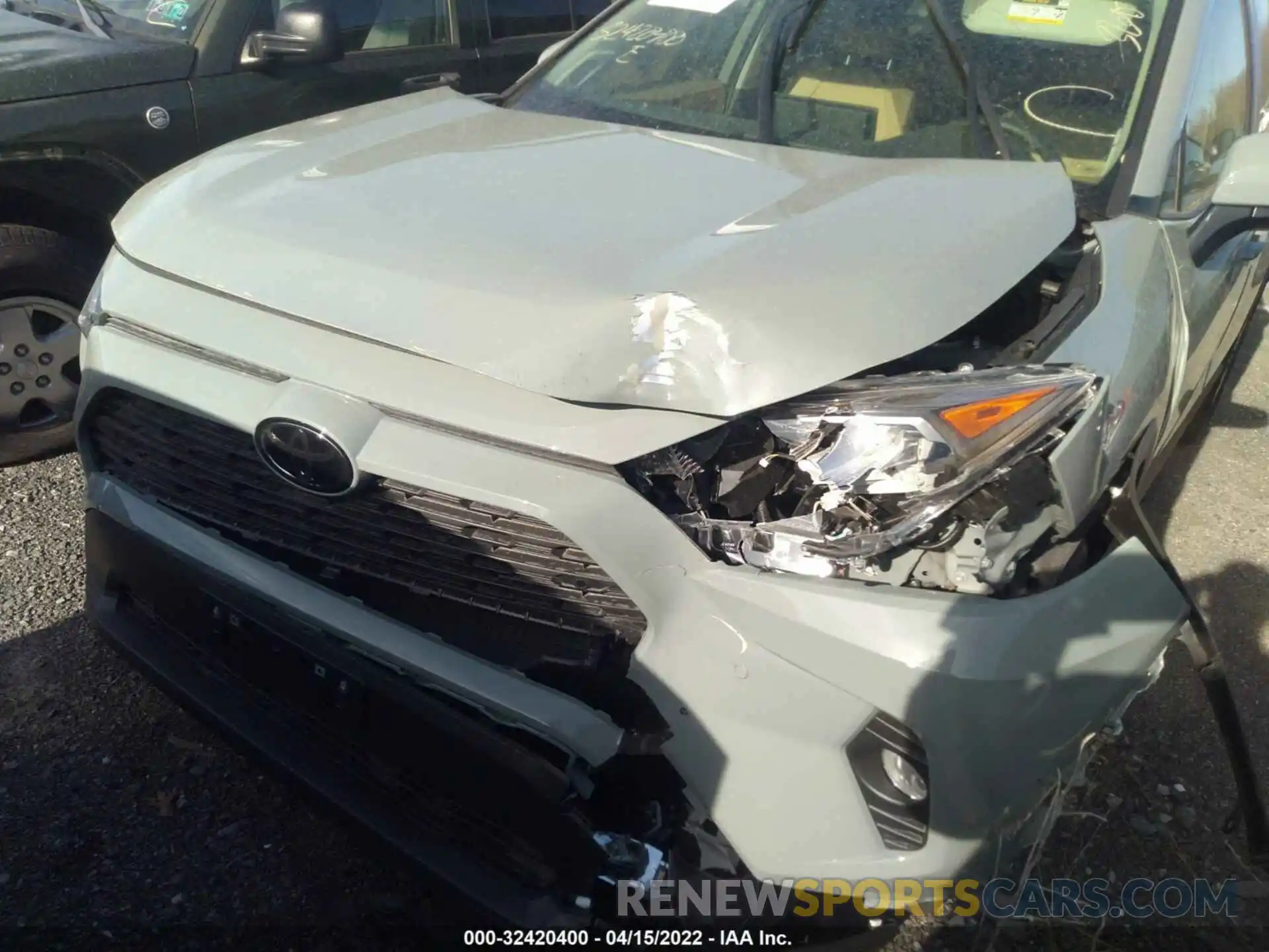 6 Photograph of a damaged car JTMA1RFVXMD083380 TOYOTA RAV4 2021