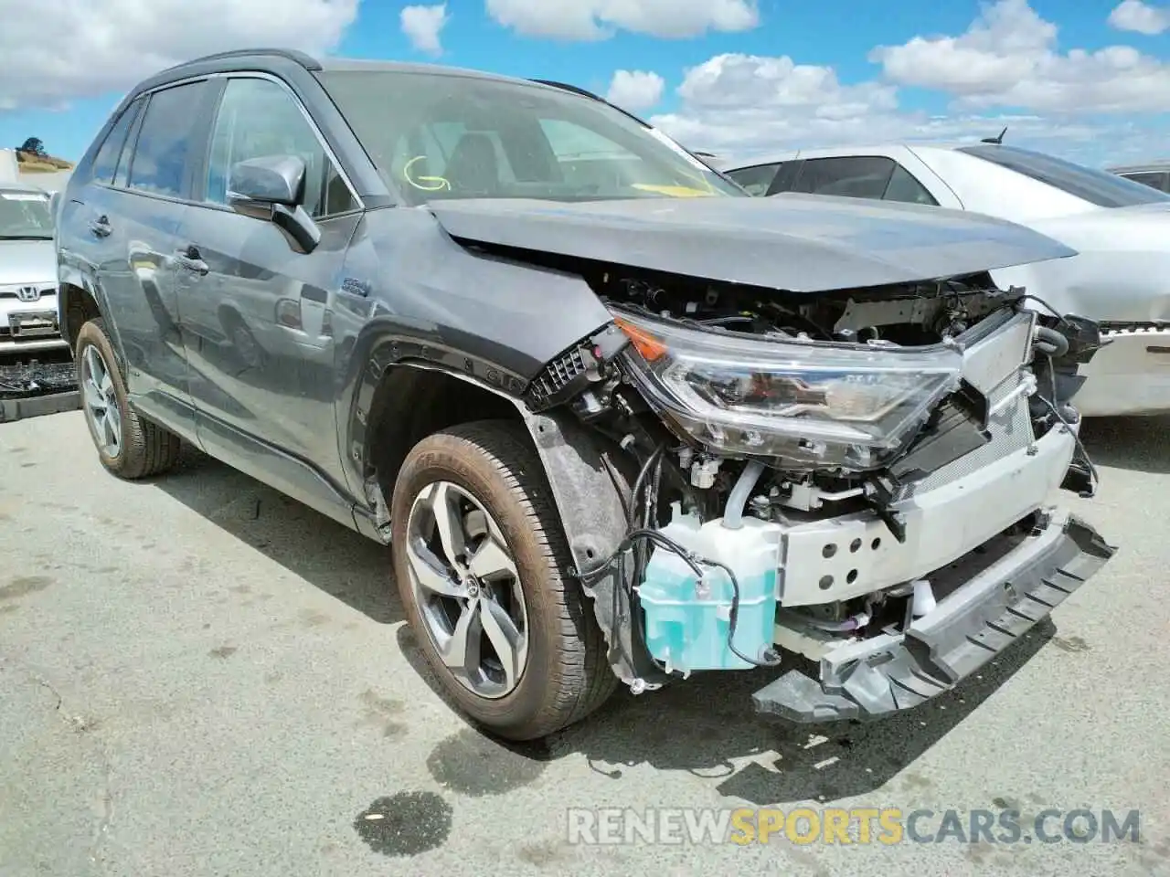 1 Photograph of a damaged car JTMAB3FV0MD042380 TOYOTA RAV4 2021