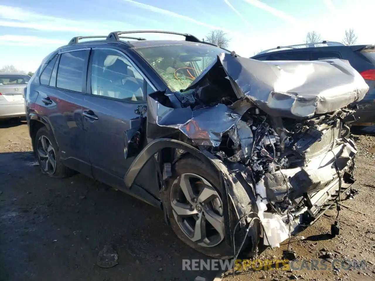 1 Photograph of a damaged car JTMAB3FV1MD025281 TOYOTA RAV4 2021