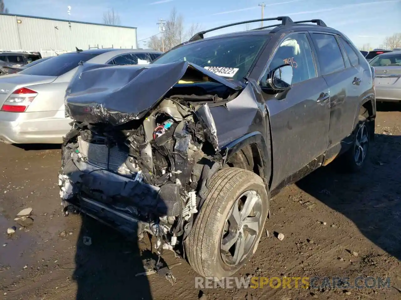 2 Photograph of a damaged car JTMAB3FV1MD025281 TOYOTA RAV4 2021