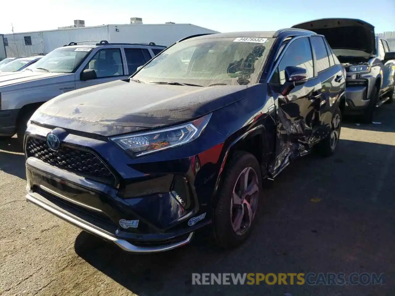 2 Photograph of a damaged car JTMAB3FV5MD006653 TOYOTA RAV4 2021