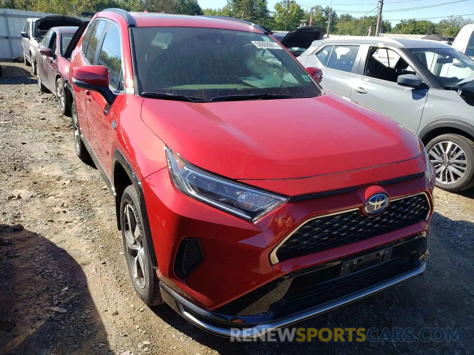 1 Photograph of a damaged car JTMAB3FV5MD015983 TOYOTA RAV4 2021