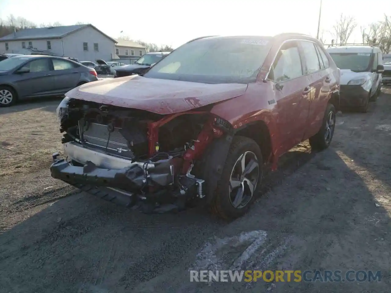 2 Photograph of a damaged car JTMAB3FV6MD026474 TOYOTA RAV4 2021