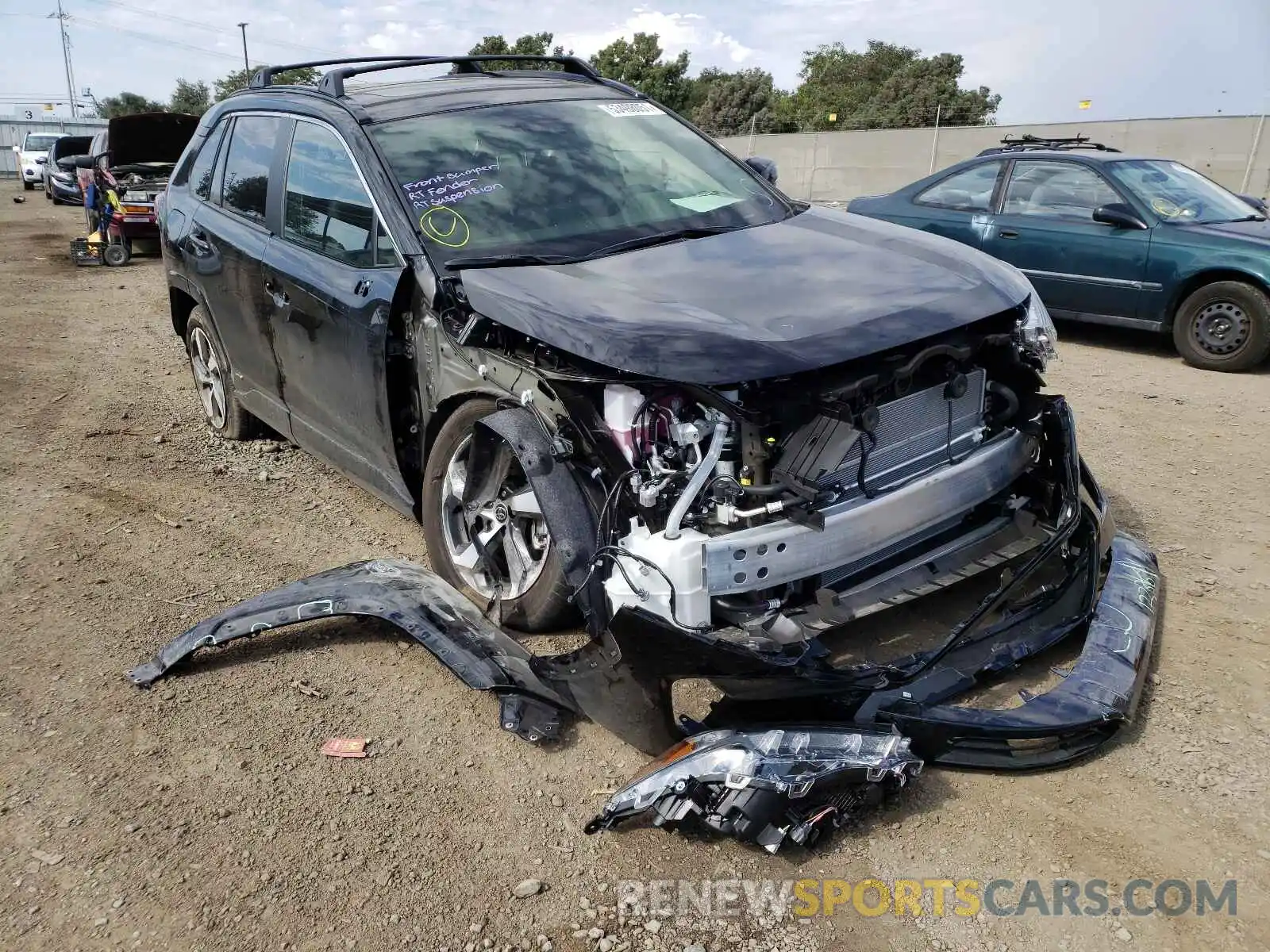 1 Photograph of a damaged car JTMAB3FV6MD041282 TOYOTA RAV4 2021