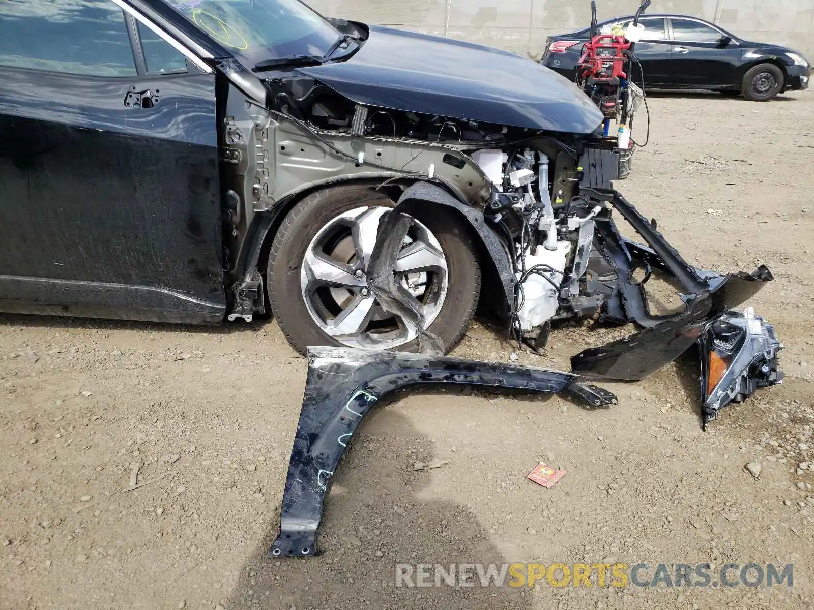 9 Photograph of a damaged car JTMAB3FV6MD041282 TOYOTA RAV4 2021