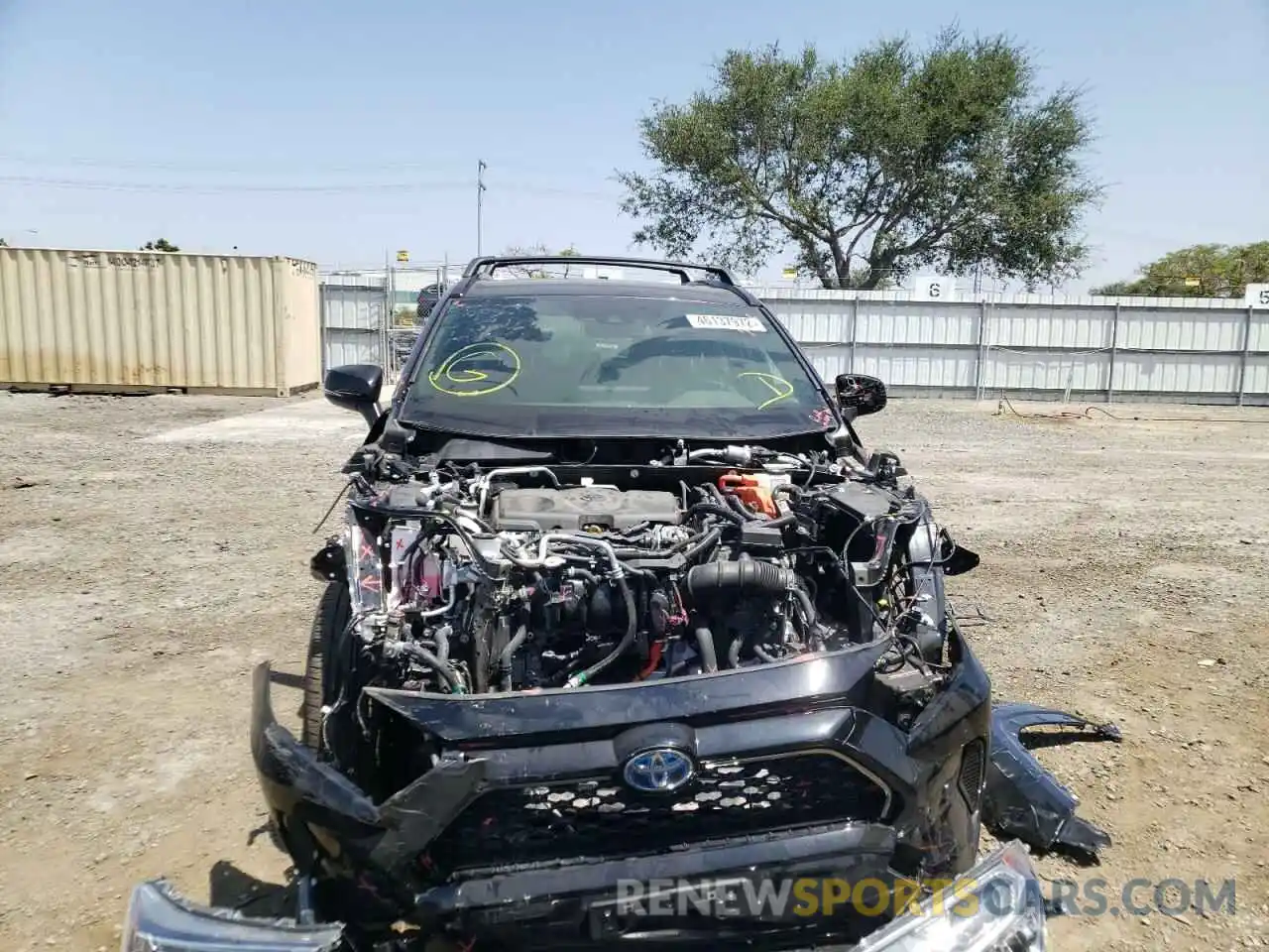 9 Photograph of a damaged car JTMAB3FV6MD059183 TOYOTA RAV4 2021