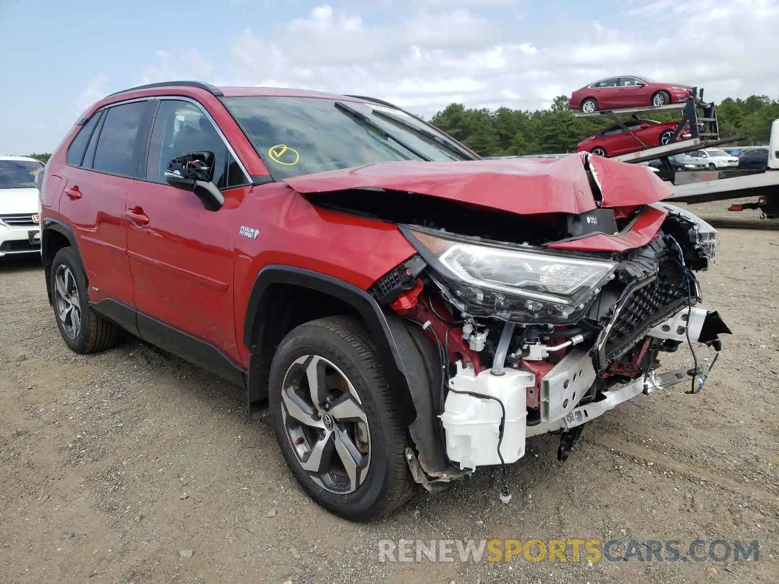 1 Photograph of a damaged car JTMAB3FV7MD024622 TOYOTA RAV4 2021