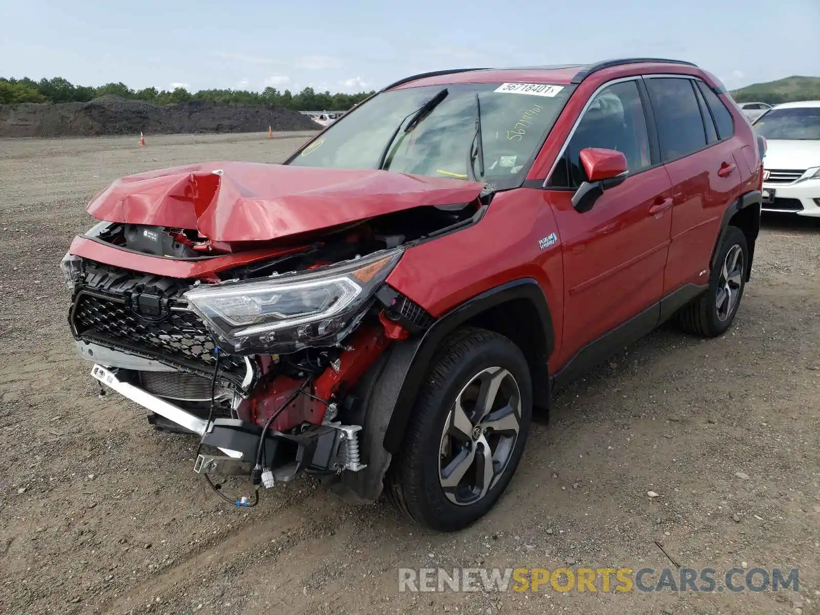 2 Photograph of a damaged car JTMAB3FV7MD024622 TOYOTA RAV4 2021