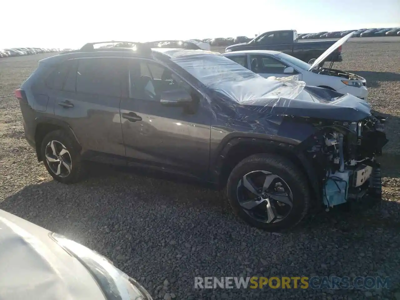 1 Photograph of a damaged car JTMAB3FV7MD035913 TOYOTA RAV4 2021