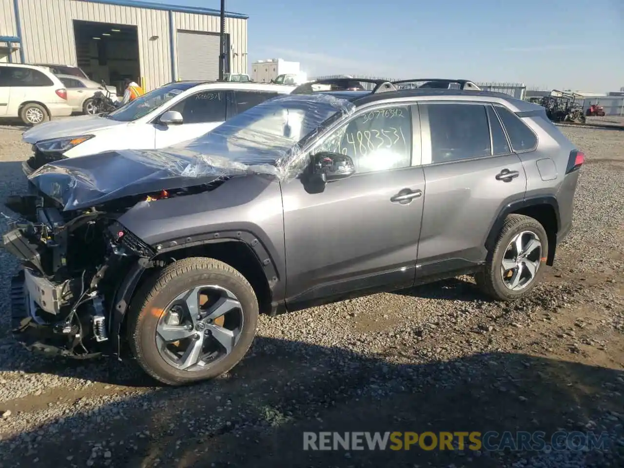 2 Photograph of a damaged car JTMAB3FV7MD035913 TOYOTA RAV4 2021