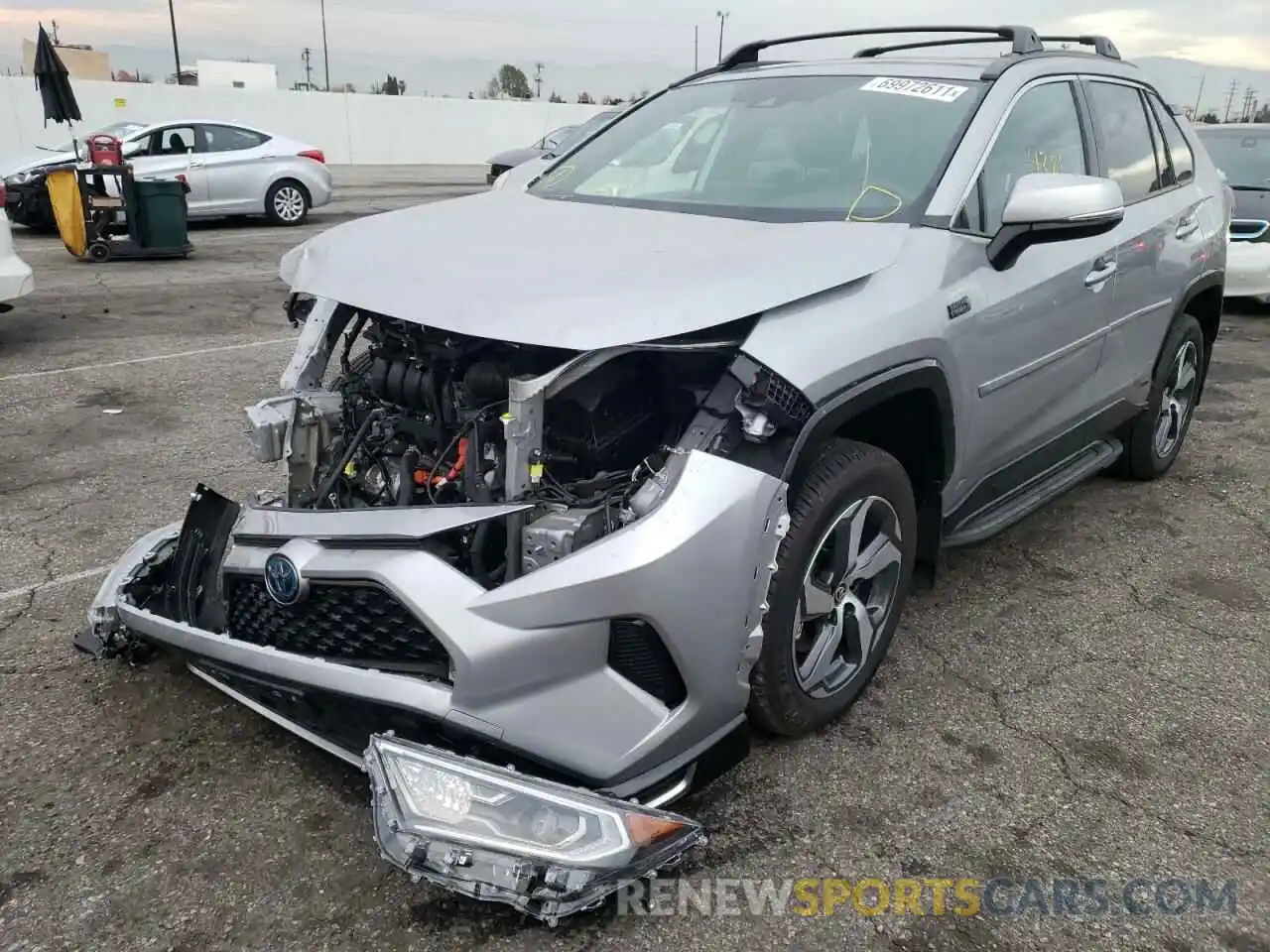 2 Photograph of a damaged car JTMAB3FV7MD049052 TOYOTA RAV4 2021