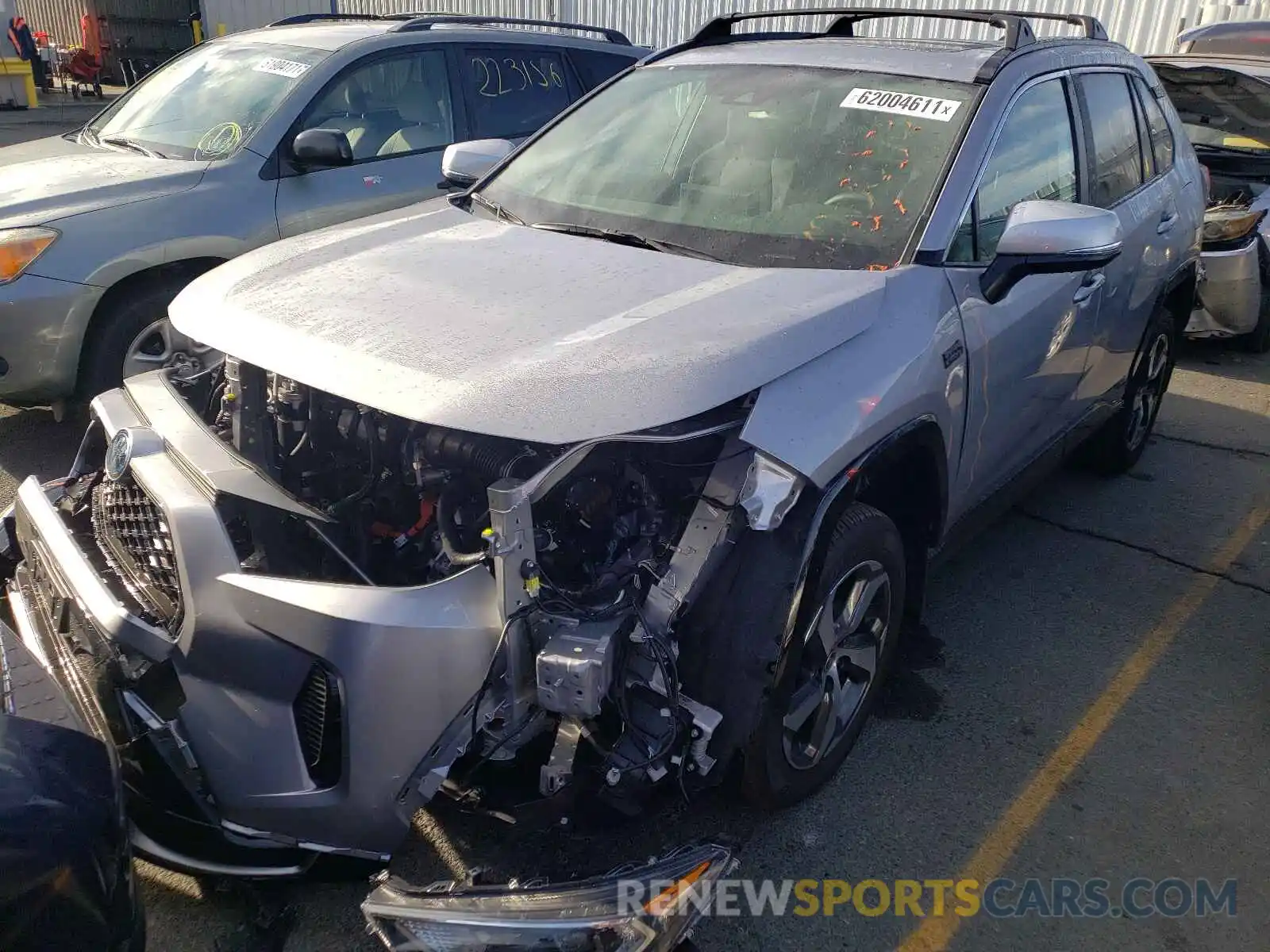 2 Photograph of a damaged car JTMAB3FV9MD048257 TOYOTA RAV4 2021