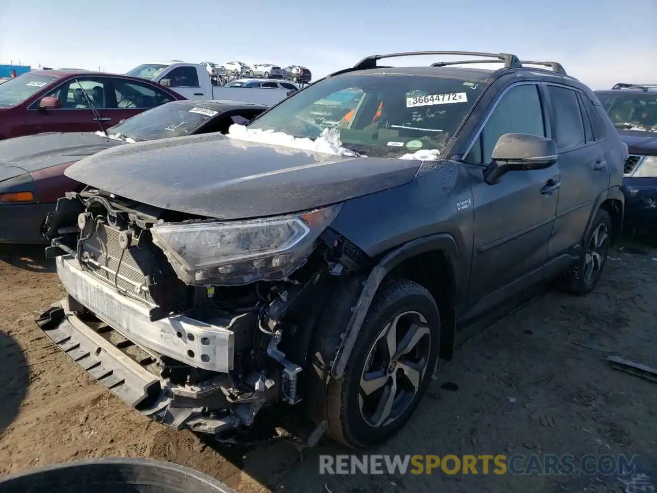 2 Photograph of a damaged car JTMAB3FV9MD059842 TOYOTA RAV4 2021