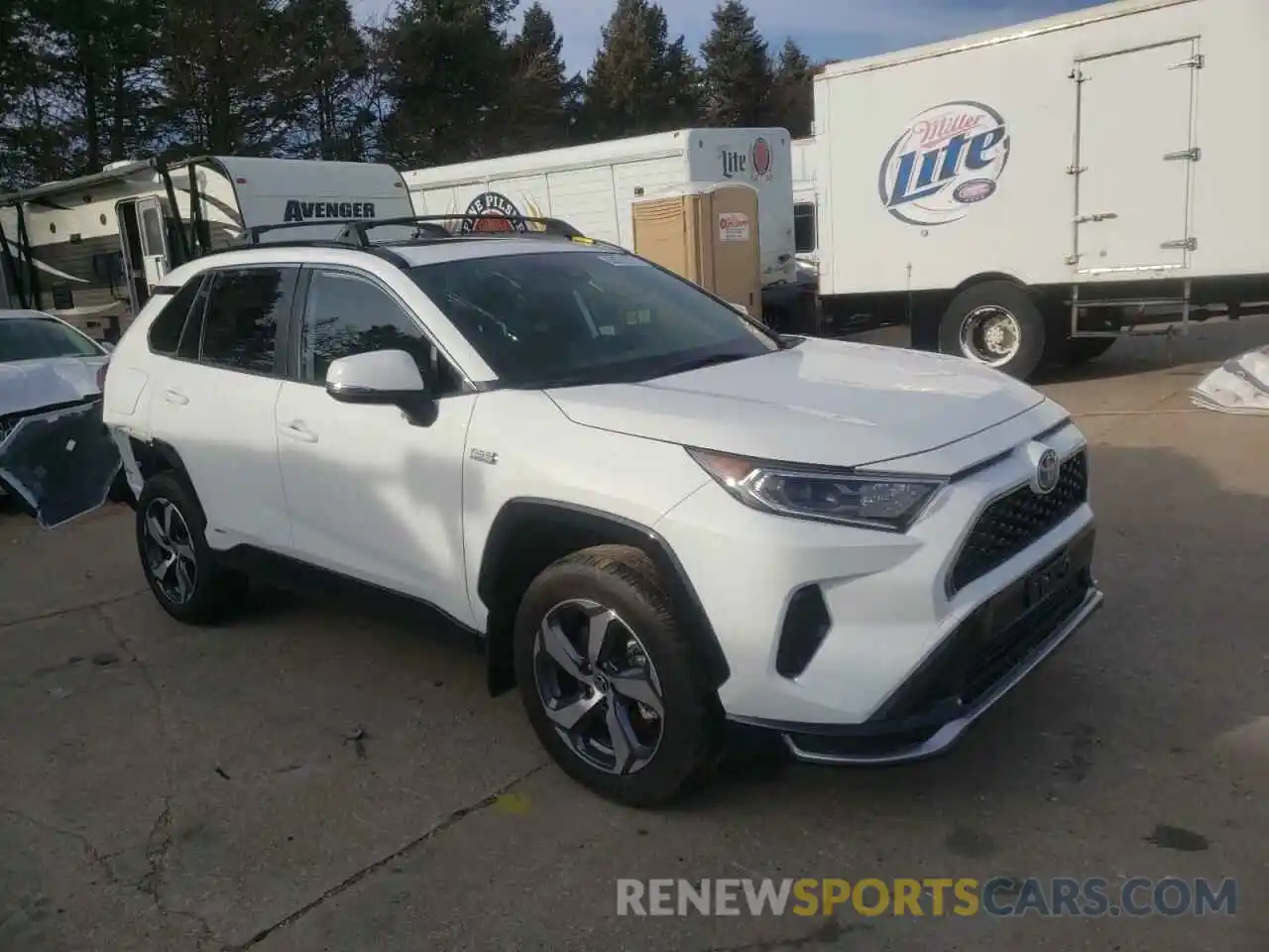 1 Photograph of a damaged car JTMAB3FV9MD061140 TOYOTA RAV4 2021