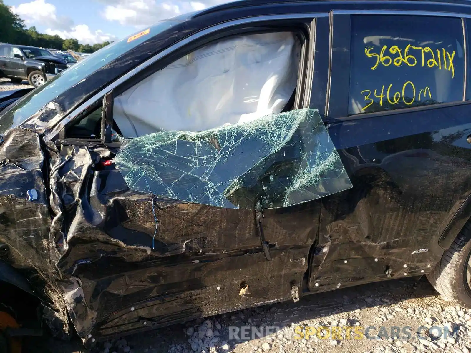 10 Photograph of a damaged car JTMAB3FVXMD003148 TOYOTA RAV4 2021