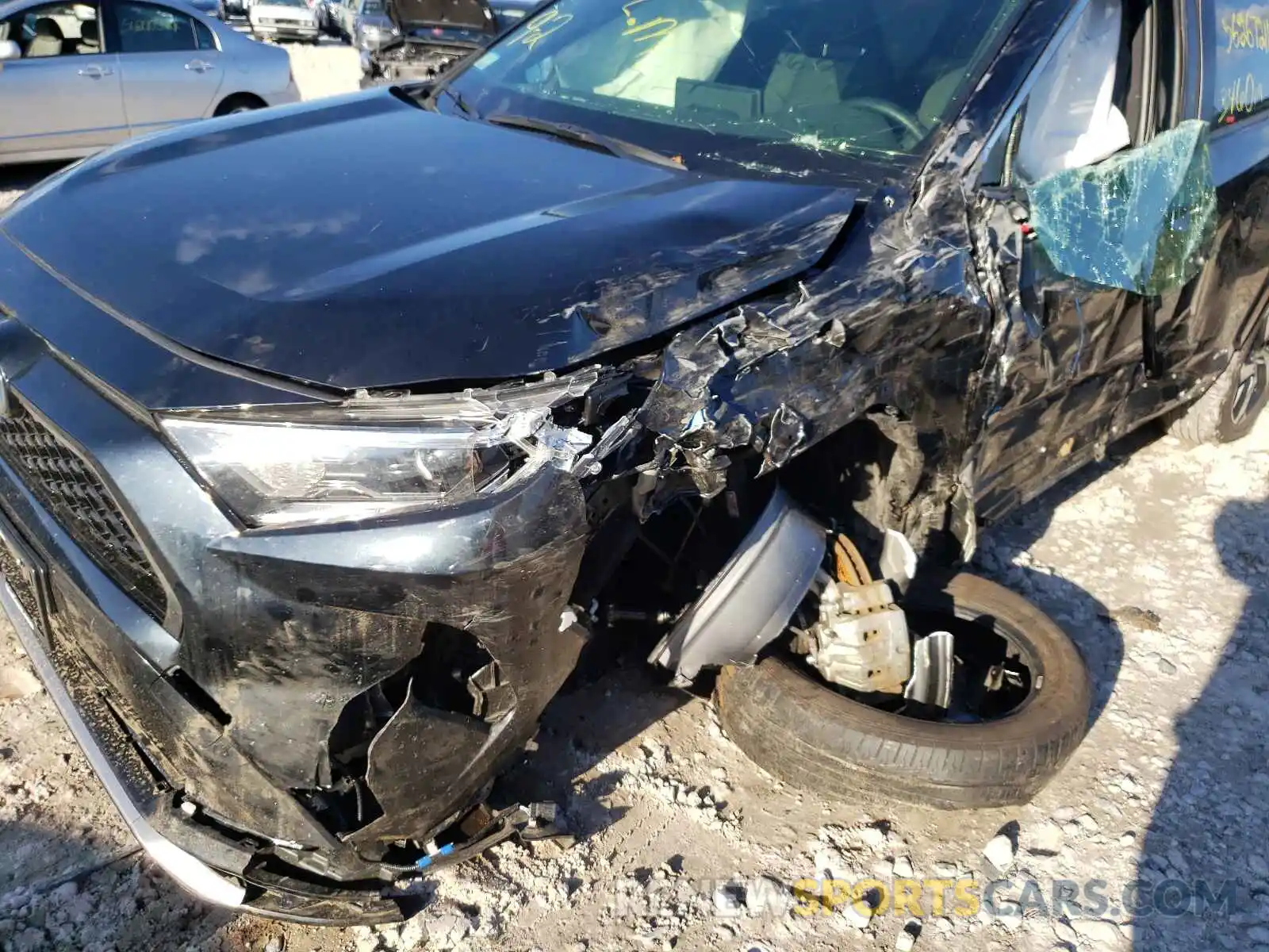 9 Photograph of a damaged car JTMAB3FVXMD003148 TOYOTA RAV4 2021