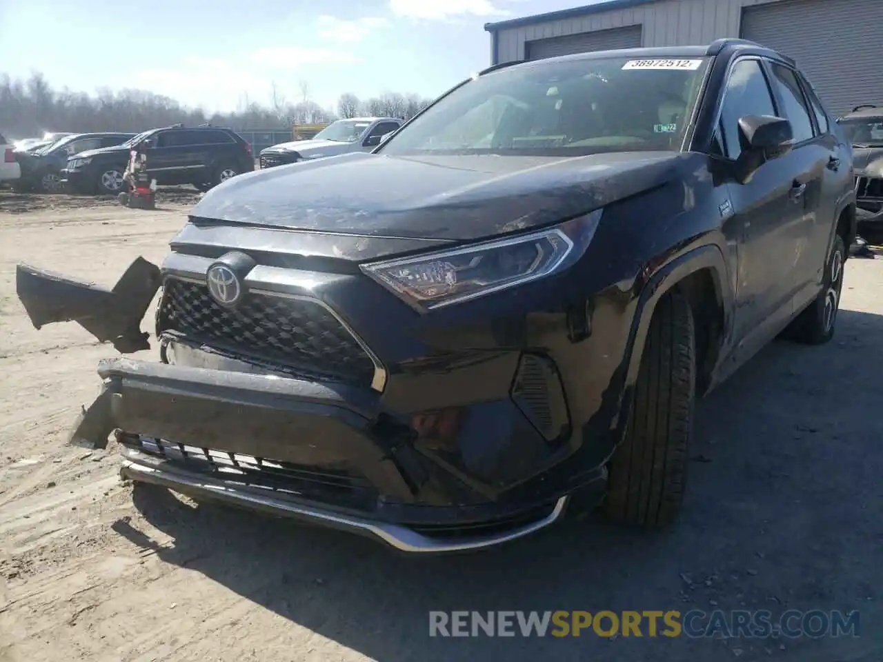 2 Photograph of a damaged car JTMAB3FVXMD038661 TOYOTA RAV4 2021