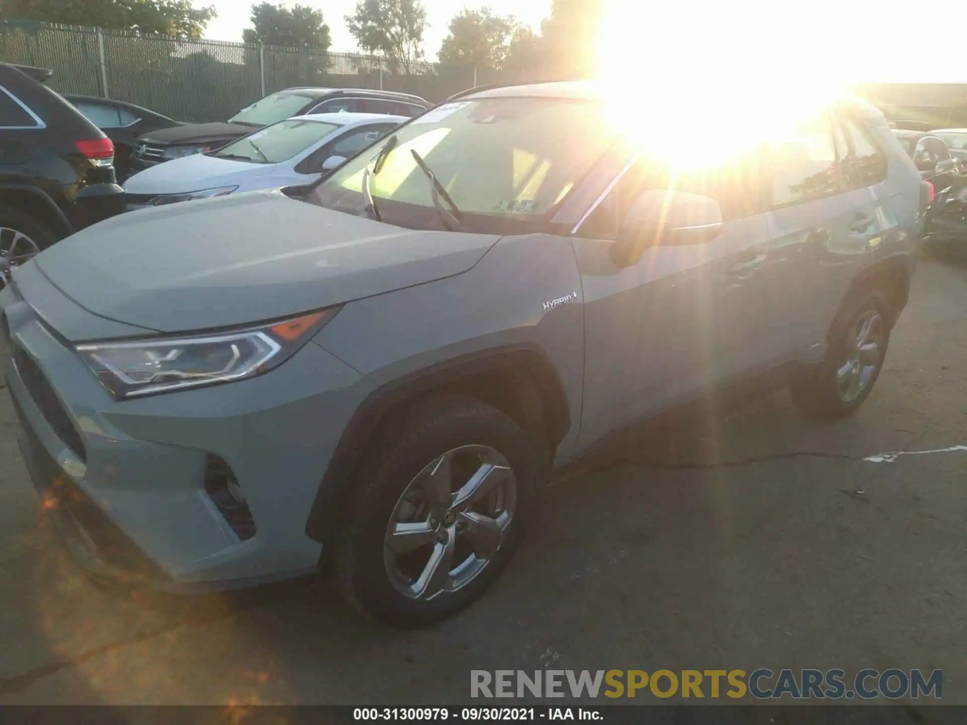 2 Photograph of a damaged car JTMB6RFV0MD016406 TOYOTA RAV4 2021