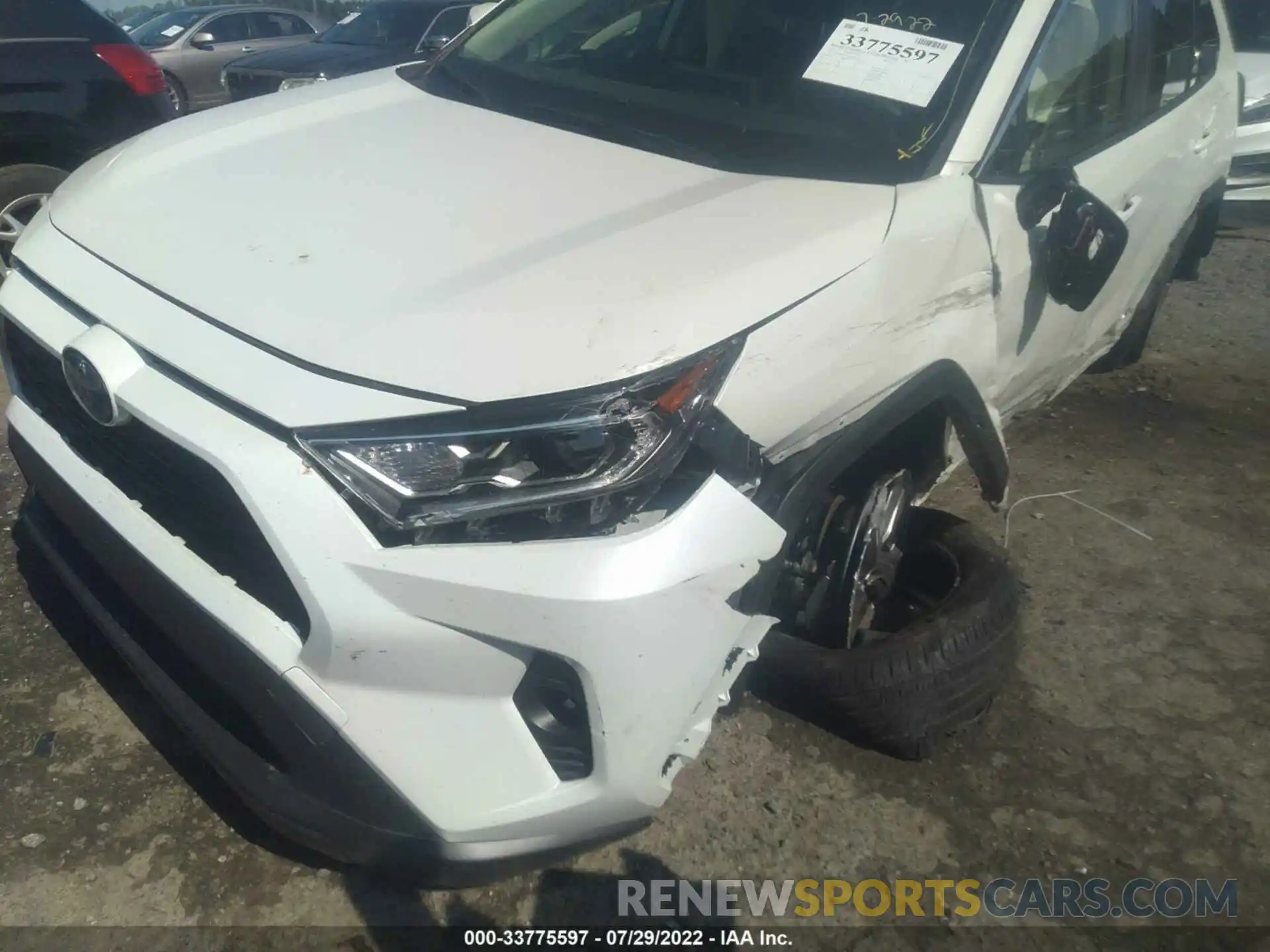 6 Photograph of a damaged car JTMB6RFV0MD035246 TOYOTA RAV4 2021