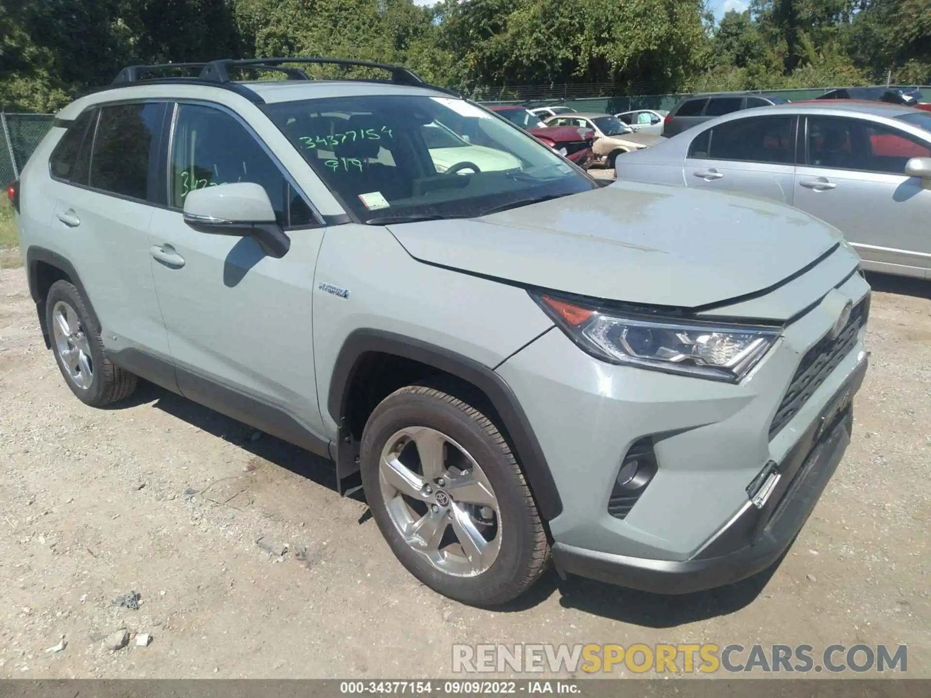 1 Photograph of a damaged car JTMB6RFV1MD039421 TOYOTA RAV4 2021