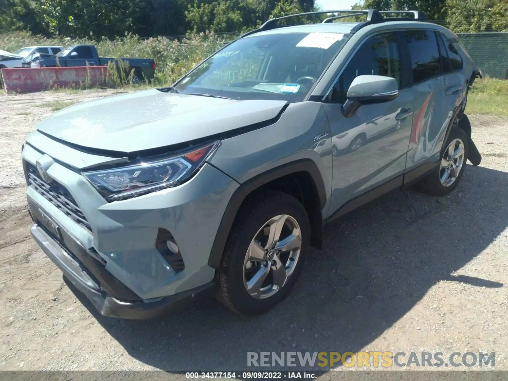 2 Photograph of a damaged car JTMB6RFV1MD039421 TOYOTA RAV4 2021