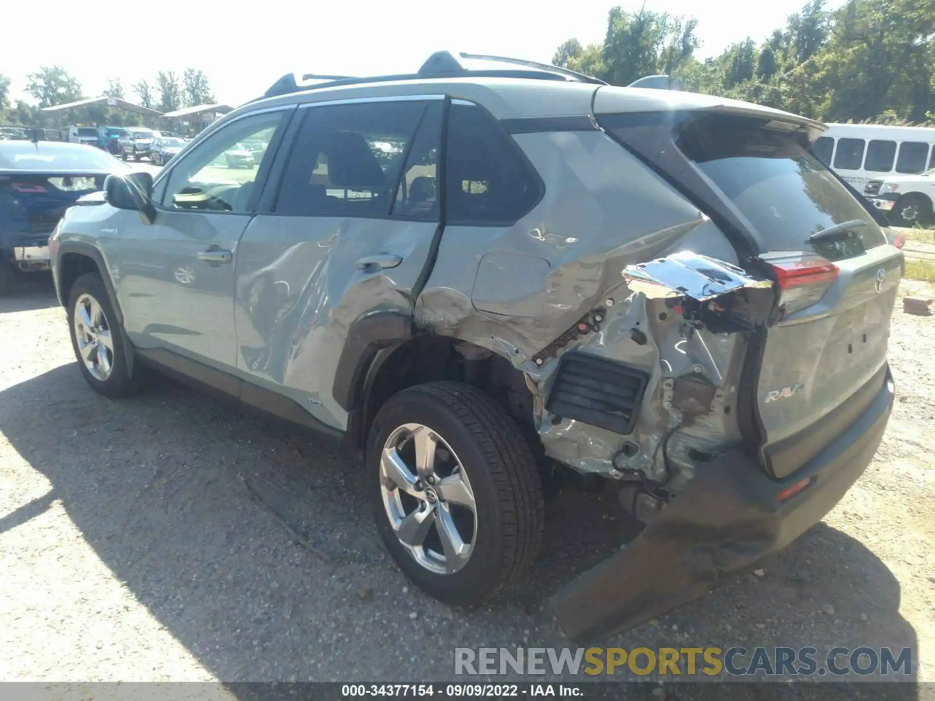 3 Photograph of a damaged car JTMB6RFV1MD039421 TOYOTA RAV4 2021