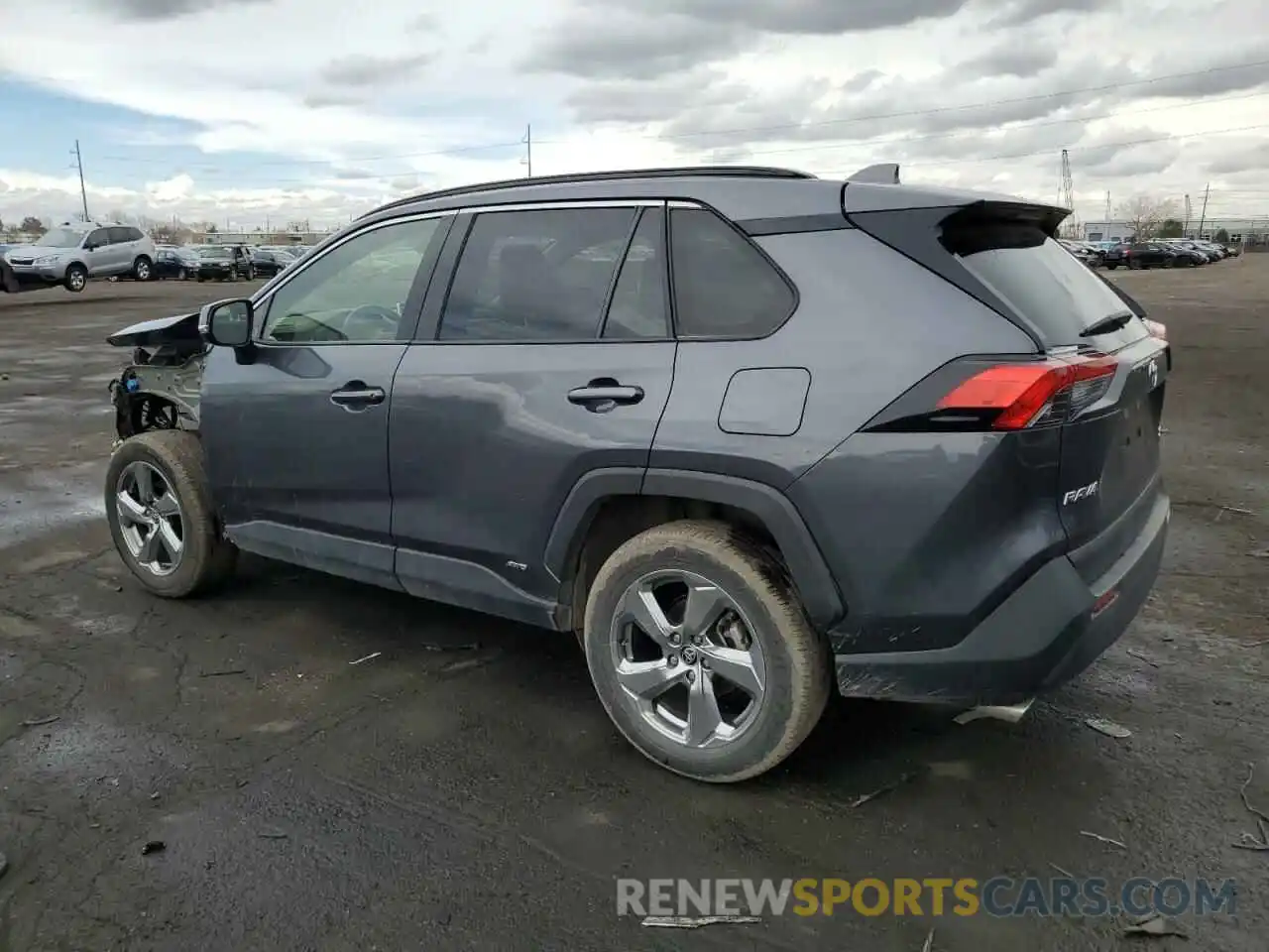 2 Photograph of a damaged car JTMB6RFV1MD511052 TOYOTA RAV4 2021