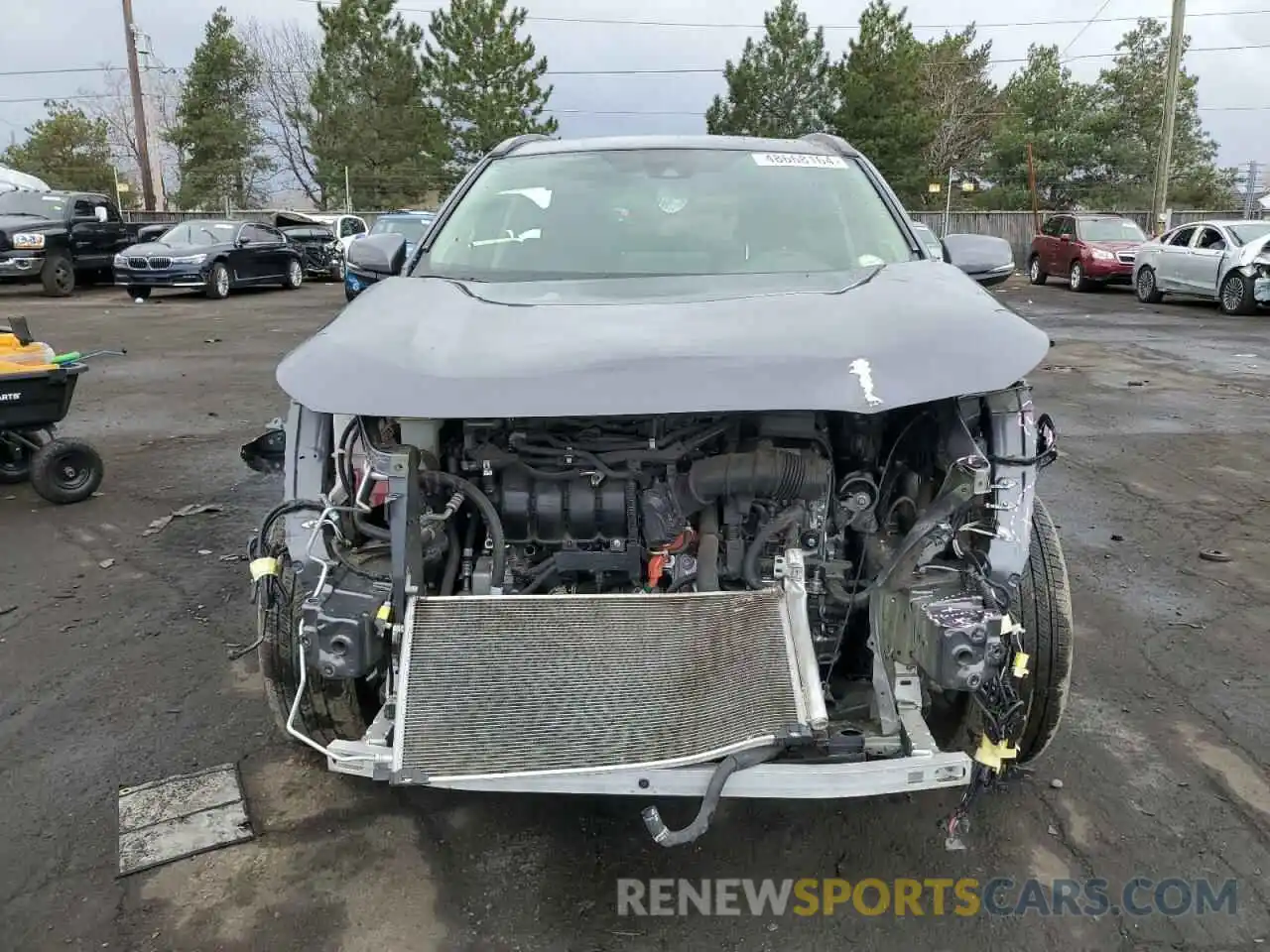 5 Photograph of a damaged car JTMB6RFV1MD511052 TOYOTA RAV4 2021