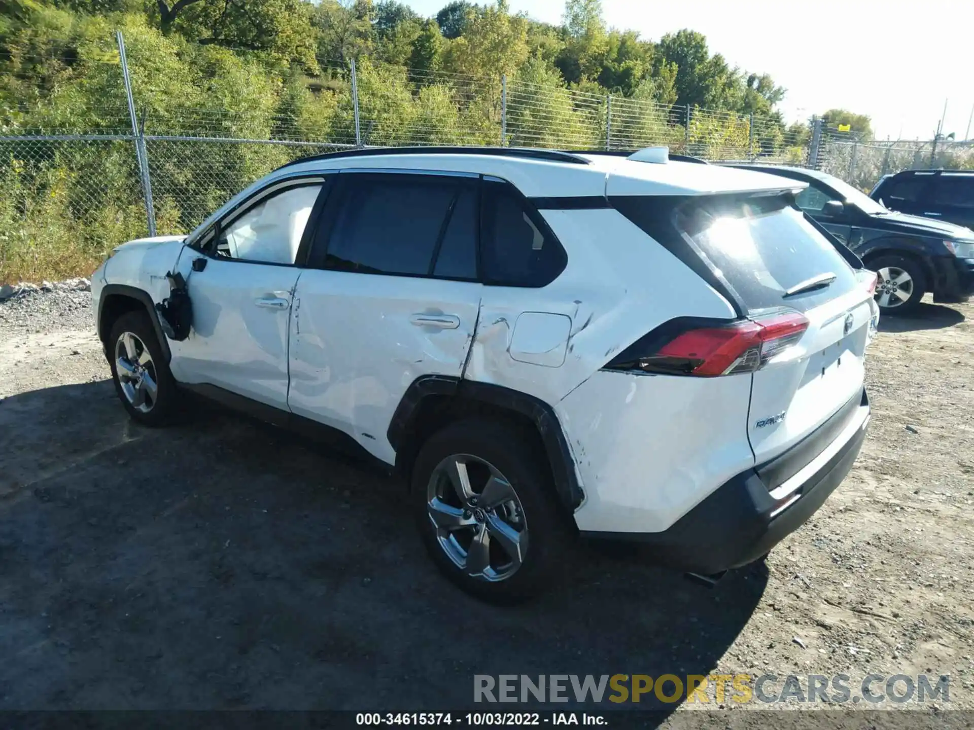 3 Photograph of a damaged car JTMB6RFV1MJ012026 TOYOTA RAV4 2021