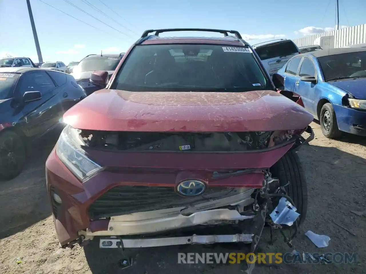 5 Photograph of a damaged car JTMB6RFV2MD021638 TOYOTA RAV4 2021